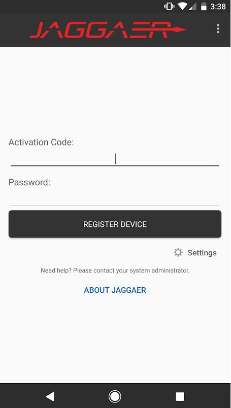 8. Enter the code in the Text field. 9. In the Password field, enter the password created when the device was added to the user profile.