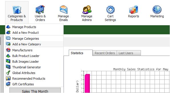 Categories & Products 2 Categories & Products 2.1 Manage Categories Overview 11 You can use this section to manage the various functions related to the management of categories.