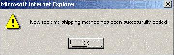 Cart Settings 167 Figure 6-25-2: Add A Realtime Shipping Method 5. Click Add method button.
