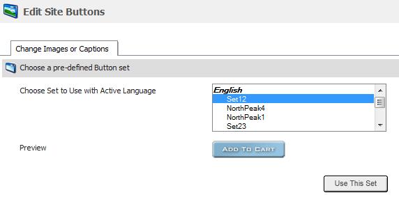 Cart Settings 6.9.6 199 Edit Site Buttons Text and Images This section will allow you to upload custom buttons to Your Cart and edit button text name.