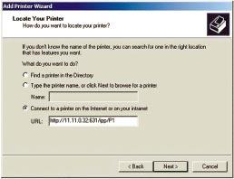 3. Click the Port Settings or Configure Port button (Details or Port tab, depending on your version of Windows). The Configure IPP Port screen (shown in Figure 8-3) will appear. 2.