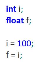 Floating-point numbers Very important difference between these two data types After changing from int to float, the