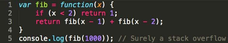 Poorly Written JavaScript: Infinite Loops, Recursion, etc.