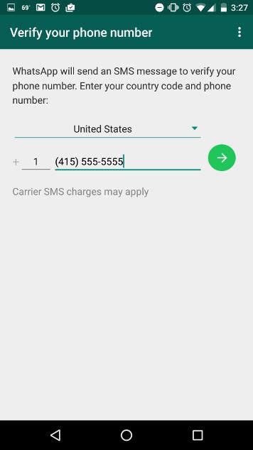 How do I register for WhatsApp? WhatsApp is registered to your mobile telephone number.
