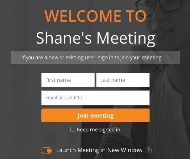 START OR JOIN A MEETING ON THE WEB Whether you are a host or a meeting guest, joining a web meeting is
