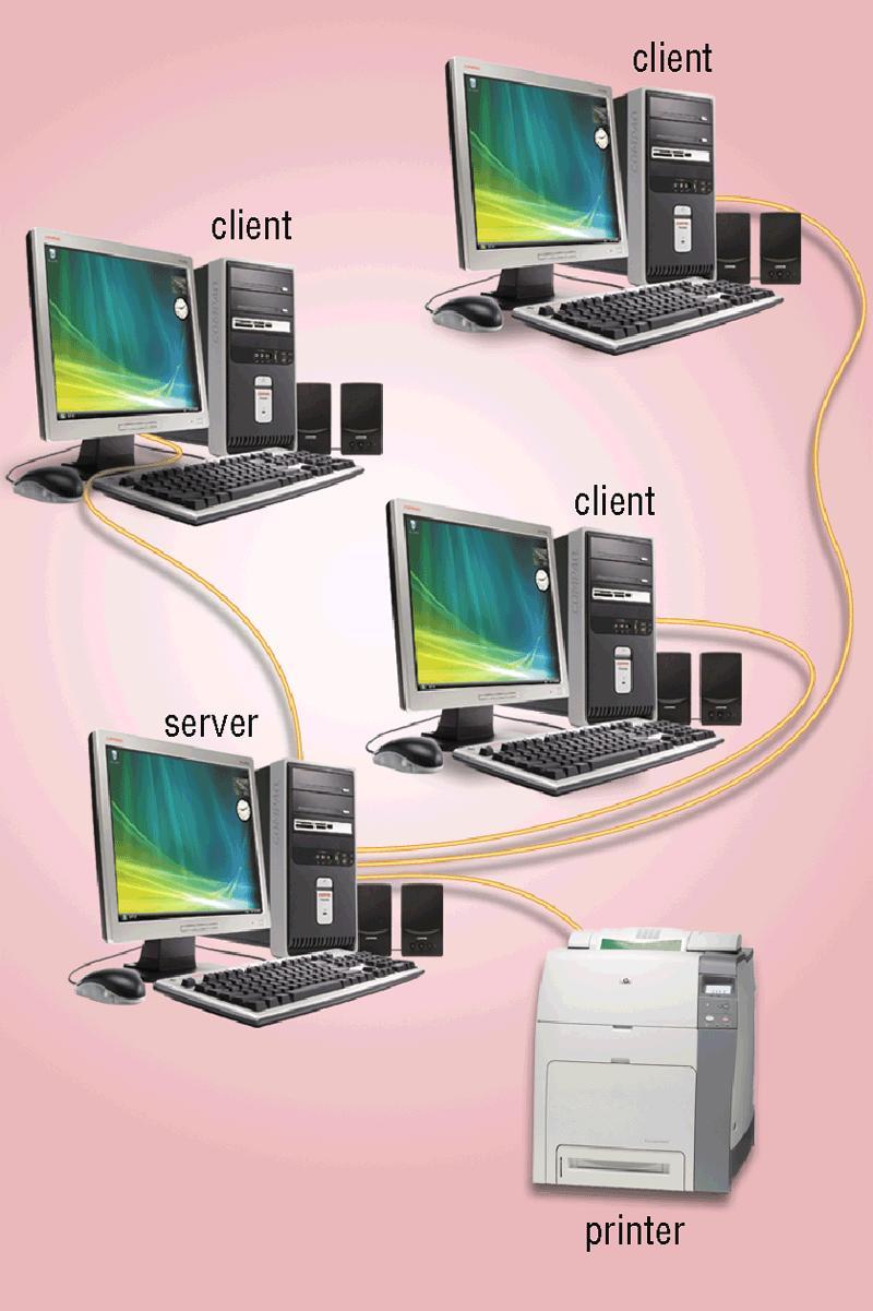 Networks What is a client/server network?