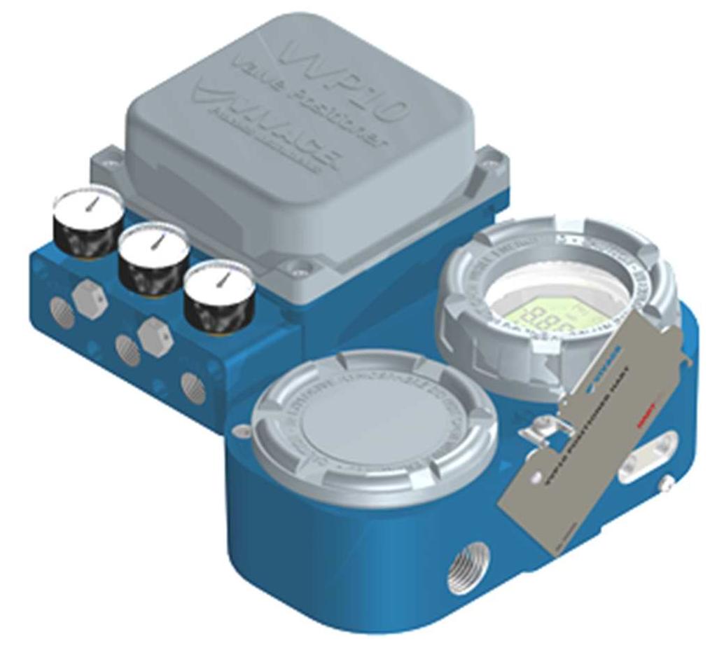 VVP10-H HART VALVE POSITIONER Great Performance, Compact, Robust in Severe Conditions* HART 7 Communication Protocol Electronic Coil Technology Non-Contact Position Sensor (Hall Sensor) 4-20 ma NAMUR