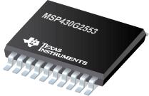 MSP430 MCU Family By Texas Instruments Example: MSP430G2553 MCU MSP Mixed Signal Processor 16-bit RISC architecture 16-bit registers (R0-R15) 16MHz 16KB Flash 512B RAM 8ch 10-bit ADC, 200 ksps Analog