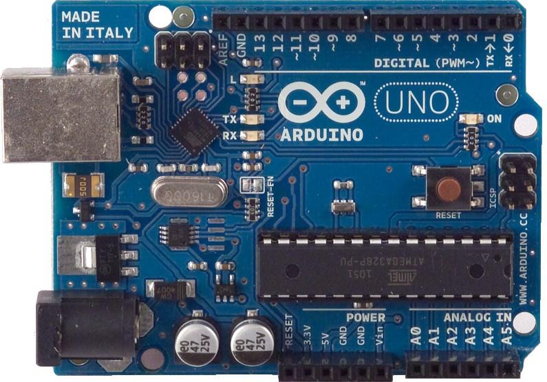 The Arduino Platform Microcontroller ATmega328 Price: 20 Clock Speed 16 MHz Vcc 5 V Input Voltage: 7 12 V Input Voltage limits: 6 20 V 14 Digital I/O Pins: 6 PWM SPI 6 Analog Input Pins (10-bit) UART