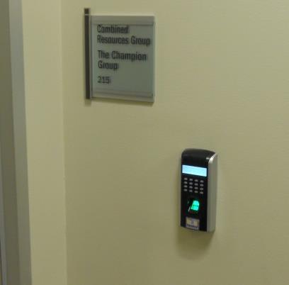 References The Champion Group, San Antonio, TX Access Control for facilities, server and file rooms. Napco Security Technologies, Inc.