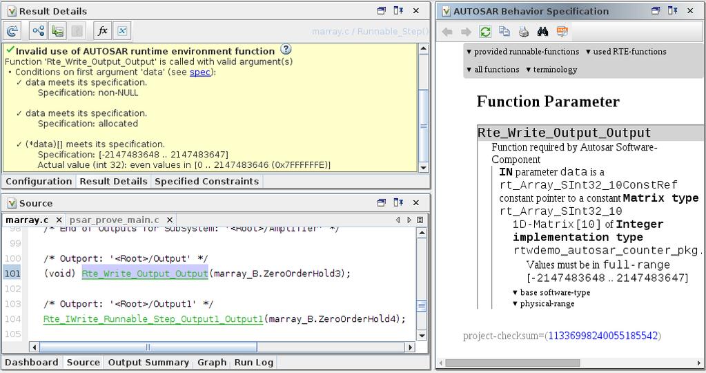 Back to specifications New view to detail the AUTOSAR specification ARXML Implementation
