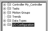 system, you add the modules to the I/O
