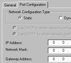 Click the Port Configuration tab. 6.