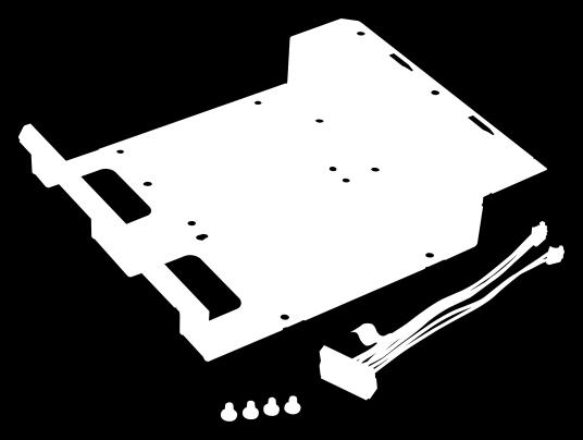 5" HDD bracket x 1, power cable x 1, screws x 4, quick guide Hard disks in XPC slim PCs should only be used in ambient