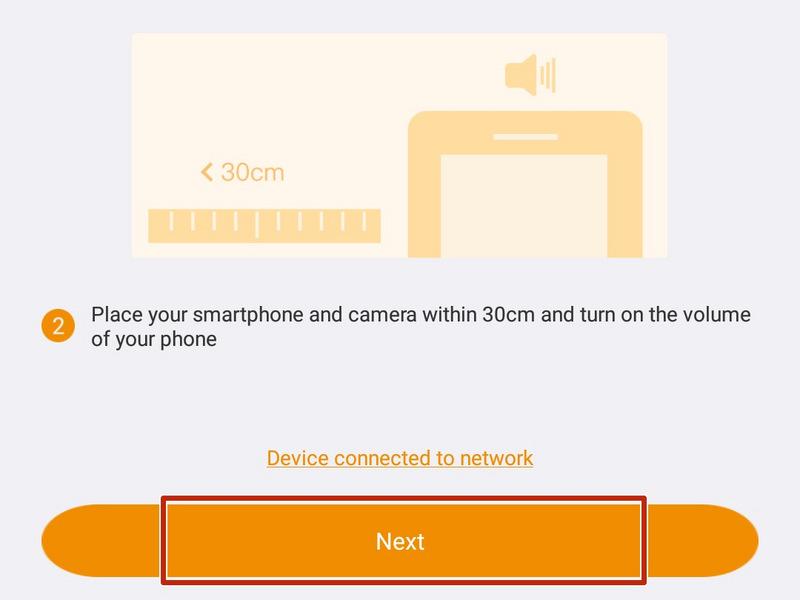 Step 4 Ensure that your device is connected to the Wi-Fi connection you