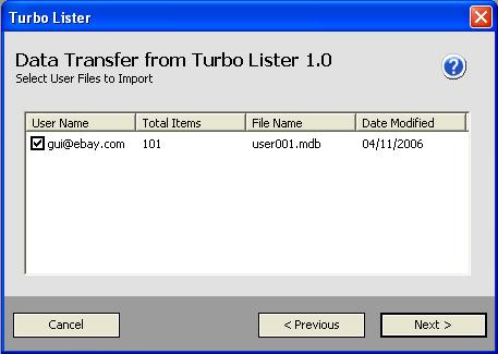 Open the new Turbo Lister by double clicking the new ebay Turbo Lister 2 icon on your desktop. B.