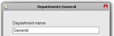 Departments Add a Department Right-click on the Departments item in the Users Panel and click on "Add new" Enter the Department name and click on the save & Exit button Edit a Department Expand the