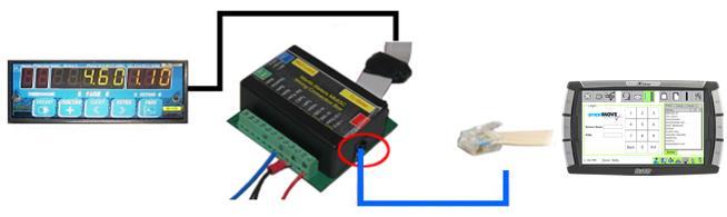 Martin Mkx meter without EFTPOS Terminal Schematic Note: black lines represent existing cables