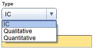 20.Select a target type from the "Type" drop-down list. Note In the "General information" tab, the assay profile was either set to be quantitative or not.