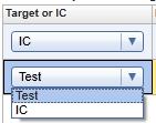 Click "New rule" to create a new rule. 1. Select a specific target from the "Target or IC" drop-down list. 2. Select a rule to be applied from the "Rule" drop-down list.