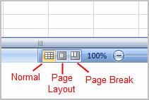 To Change Page Views: 1. Locate the Page View options in the bottom, right corner.