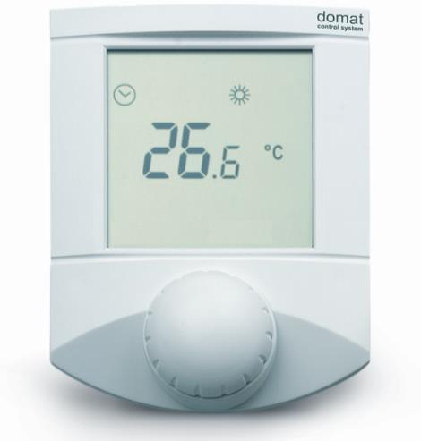 Application Systems with radiators or electric heaters control and measuring of room temperature monitoring and communication of room temperature Function The controller reads actual room