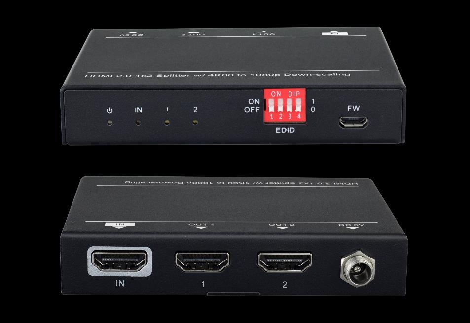 User Manual VLHDMISP1X2 HDMI 2.