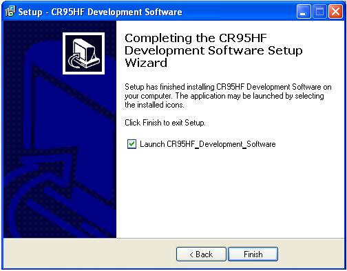 Read the CR95HF development softwar README