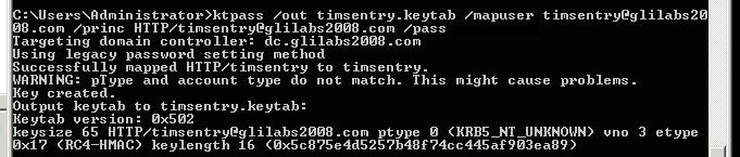 Create a keytab for the Kerberos Service Account When you create a keytab, the Sentry service account is concurrently mapped to the serviceprincipalname. 1.