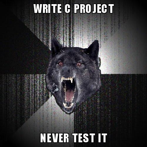 (a) Insanity Wolf (b) Confession Bear Figure 2: Two memes you can make with the meme command. 2 Project Goals There are several learning objectives for this project.