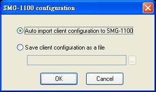 Select the IP of the client you wish to configure and directly import the IPSec configuration.