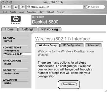 6. On the Confirm or Change Settings screen, click the Change Settings button. English 7. On the Change Settings screen, click the Change Settings button. The printer embedded Web server (EWS) opens.