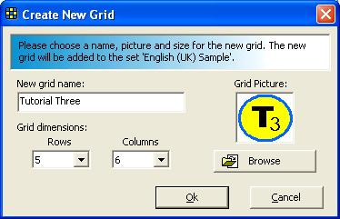 If you want to change any grid settings, user settings, input settings or anything else, the first step is always to open the Cell Properties window. From the menu select File > New Grid.