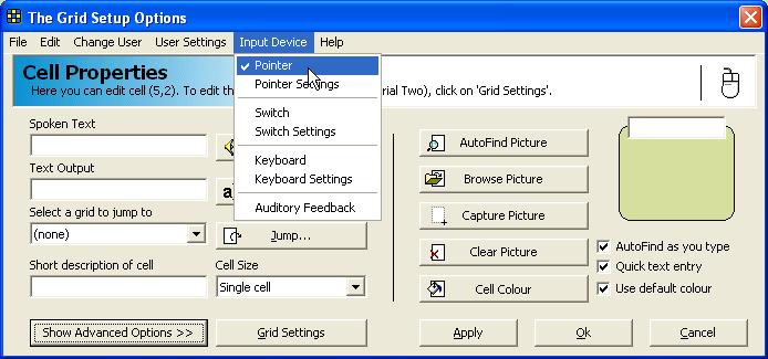 5. Getting started with a new user When The Grid is installed, it is configured with the most useful (default) settings. These will need to be adjusted to the needs of each user of the program. 5.1.