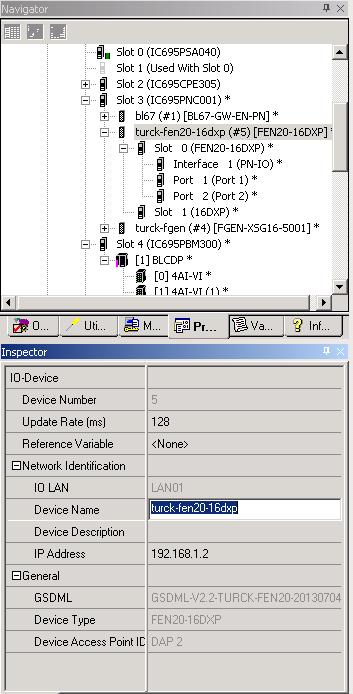 This must match the configuration downloaded to the gateway when using the network discovery tool.