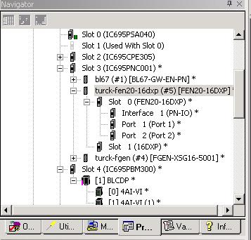 PROFINET Configuration This will bring