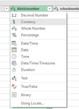 For most data type changes, you can click on the data type symbol on that field and it will give you a list of things you can change it to.