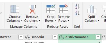 8. Excel also gives you some other options for editing your data as part of the import.