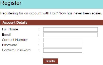 1. A customer account is required to purchase products online with Hair4Now.