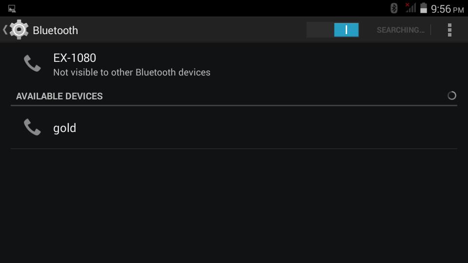 4.3 Bluetooth Bluetooth function operation 1. Click settings application in main menu interface 2. Click Bluetooth and open it. 3.
