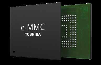 MANAGED NAND 10 e-mmc Cost Effective Mass Storage e-mmc is a family of advanced and highly efficient NAND flash memory with an integrated controller and enhanced memory management.