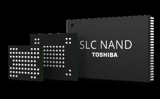 7 RAW NAND SLC NAND Reliability and Performance Toshiba s advanced Flash Memory technology offers SLC NAND providing best in class endurance and data retention for sensitive or frequently used data