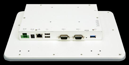 RJ-45 GbE LAN with PoE Reset Terminal black GPIO (4-bit) Mic Terminal black DC input DC Jack 2x USB 2.0 1 x RS-232 1 x RS-232/422/485 Ordering Information Part No.