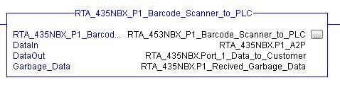 For the RTA_435NBX_P1_Scanner_to_PLC: For the RTA_435NBX_Heartbeat: a) If you have Imported the Controller Scope Tags, above 1.e, then the AOI Tags are already set up for you.