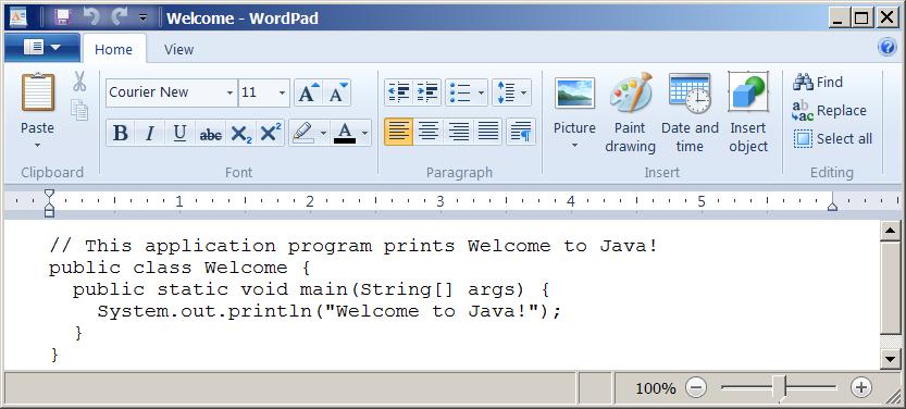 Creating and Editing Using WordPad To use WordPad, type