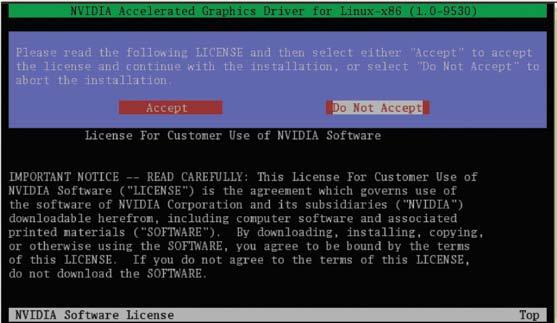 Driver Installation 17 4 Select Accept to accept the License