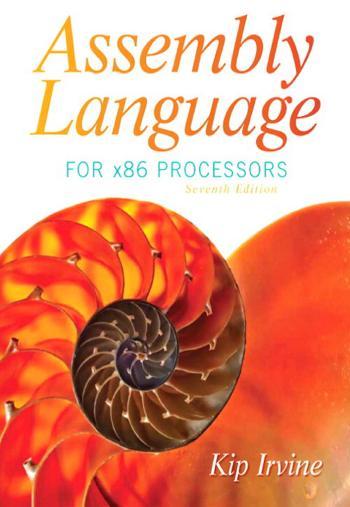 Textbook Kip Irvine: Assembly Language for Intel-Based Computers 7 th