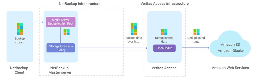 Veritas Access integration with NetBackup Use cases for long-term data