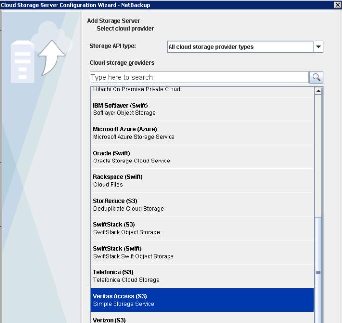Configuring Veritas Access with the NetBackup client Configuring Veritas Access for NetBackup