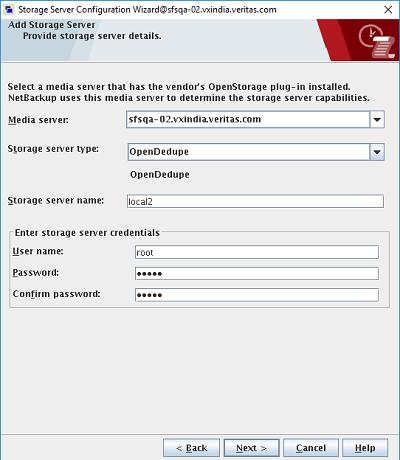 Configuring Veritas Access backup over S3 with OpenDedup and NetBackup Creating an OST disk pool and STU in the NetBackup